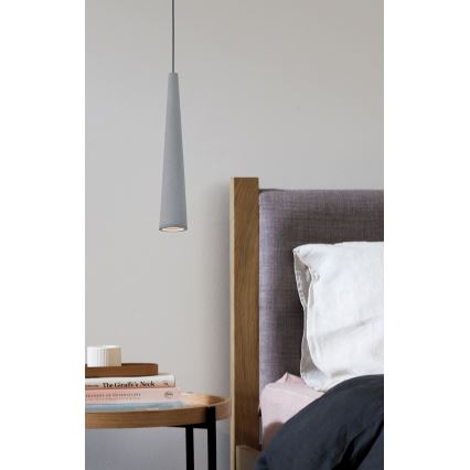 Lampada a sospensione su cavo ANISHA 1xGU10/35W/230V grigio