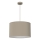 Lampada a sospensione su cavo ARDEN 1xE27/15W/230V Ø 40 cm beige