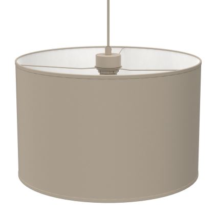 Lampada a sospensione su cavo ARDEN 1xE27/15W/230V Ø 40 cm beige