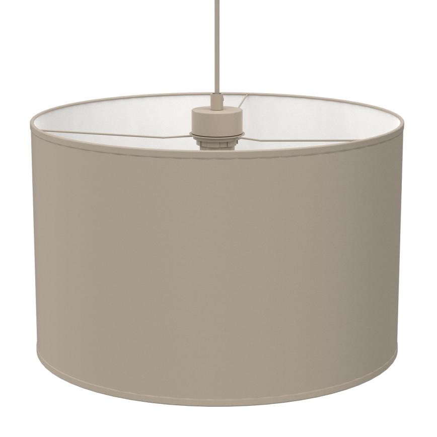 Lampada a sospensione su cavo ARDEN 1xE27/15W/230V Ø 40 cm beige