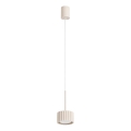Lampada a sospensione su cavo AURA 1xGX53/10W/230V crema