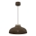 Lampada a sospensione su cavo BASCA 1xE27/15W/230V marrone/beige