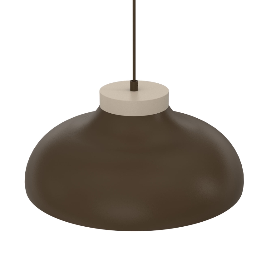 Lampada a sospensione su cavo BASCA 1xE27/15W/230V marrone/beige