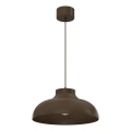 Lampada a sospensione su cavo BASCA 1xE27/15W/230V marrone