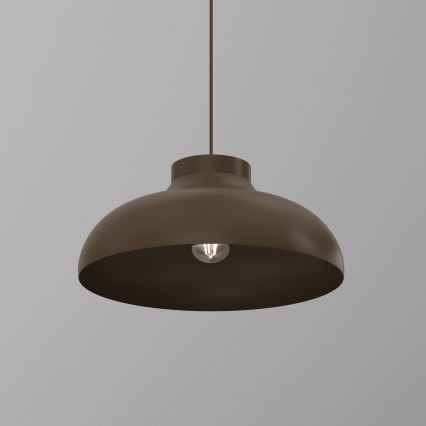 Lampada a sospensione su cavo BASCA 1xE27/15W/230V marrone