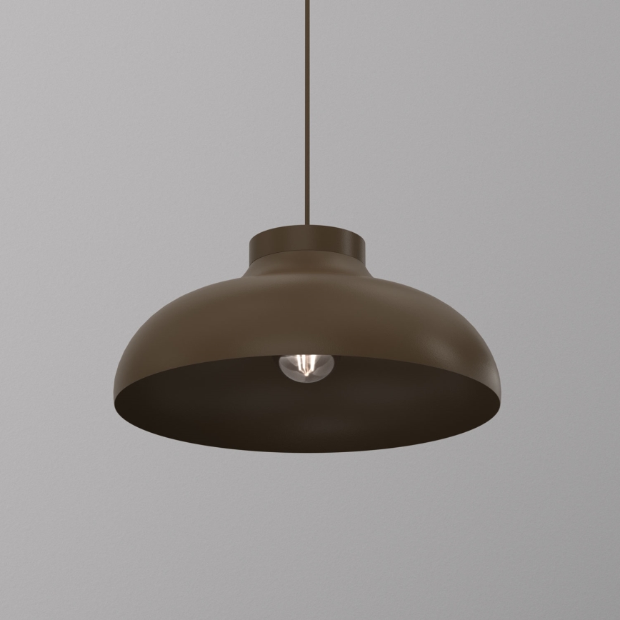 Lampada a sospensione su cavo BASCA 1xE27/15W/230V marrone