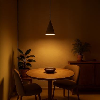 Lampada a sospensione su cavo CAPITAL 1xGX53/15W/230V Ø 17 cm taupe