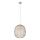Lampada a sospensione su cavo DESTELLO 1xE27/15W/230V Ø 33 cm beige