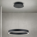 Lampada a sospensione su cavo dimmerabile KOLK LED/40W/230V 2700/3000/4000K Ø 40 cm nero