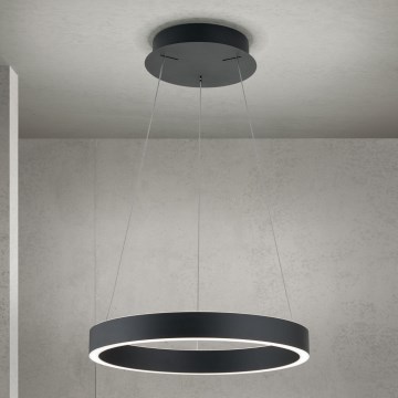 Lampada a sospensione su cavo dimmerabile KOLK LED/40W/230V 2700/3000/4000K Ø 40 cm nero