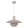 Lampada a sospensione su cavo FERRO 1xE27/15W/230V grigio