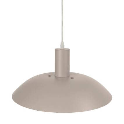 Lampada a sospensione su cavo FERRO 1xE27/15W/230V grigio