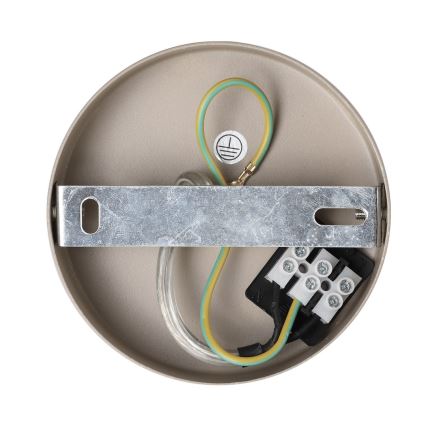 Lampada a sospensione su cavo FERRO 1xE27/15W/230V grigio