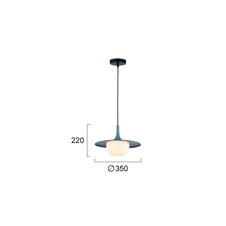 Lampada a sospensione su cavo FRED 1xG9/10W/230V grigio