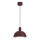 Lampada a sospensione su cavo HANDA 1xE27/15W/230V borgogna