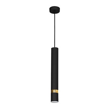 Lampada a sospensione su cavo JOKER 1xGU10/25W/230V nero/oro