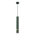 Lampada a sospensione su cavo JOKER 1xGU10/25W/230V verde/oro
