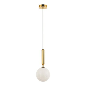 Lampada a sospensione su cavo JOLIN 1xG9/5W/230V, finitura oro
