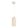 Lampada a sospensione su cavo LAVINA 1xE27/35W/230V crema