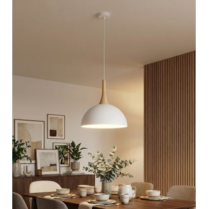 Lampada a sospensione su cavo NAUTICA 1xGX53/12W/230V, bianca