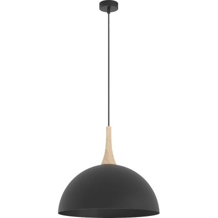 Lampada a sospensione su cavo NAUTICA 1xGX53/12W/230V nera