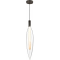 Lampada a sospensione su cavo NORDIC 1xG9/5W/230V nero/trasparente