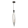 Lampada a sospensione su cavo NORDIC 1xG9/5W/230V nero/trasparente