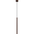 Lampada a sospensione su cavo PASTELO 1xG9/8W/230V marrone