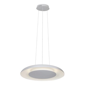 Lampada a sospensione su cavo PIATTINO LED/30W/230V 2700/3200/4000K Ø 40 cm, bianca