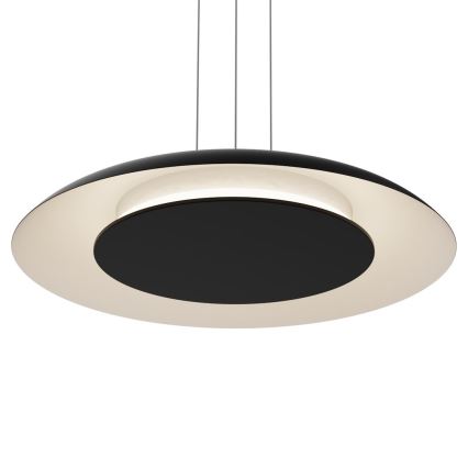Lampada a sospensione su cavo PIATTINO LED/30W/230V 2700/3200/4000K Ø 40 cm nero