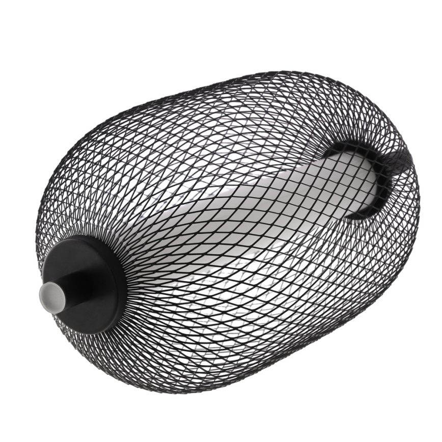 Lampada a sospensione su cavo PUMA LED/10W/230V Ø 15 cm nera