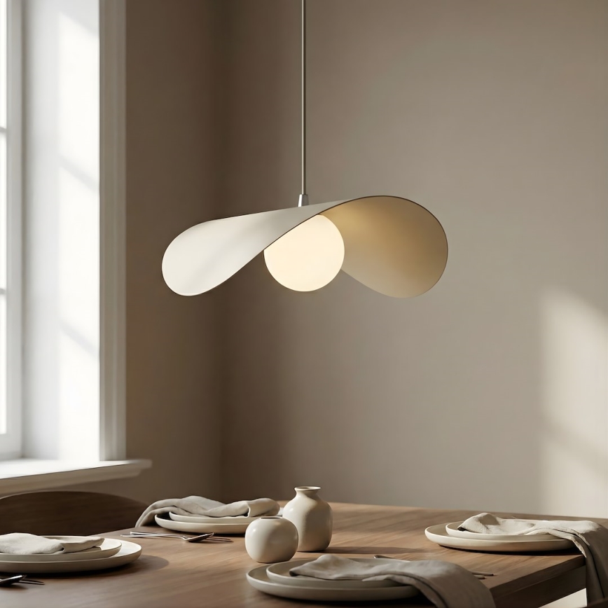 Lampada a sospensione su cavo RITUAL 1xG9/8W/230V beige