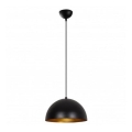 Lampada a sospensione su cavo SIVANI 1xE27/40W/230V Ø 30 cm nero/ramato