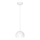 Lampada a sospensione su cavo SOOL 1xE27/15W/230V, Ø 15 cm, bianca