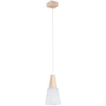 Lampada a sospensione su cavo TOTI 1xE27/15W/230V beige
