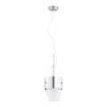 Lampada a sospensione su cavo TRI-STAR 1xE27/15W/230V cromo lucido