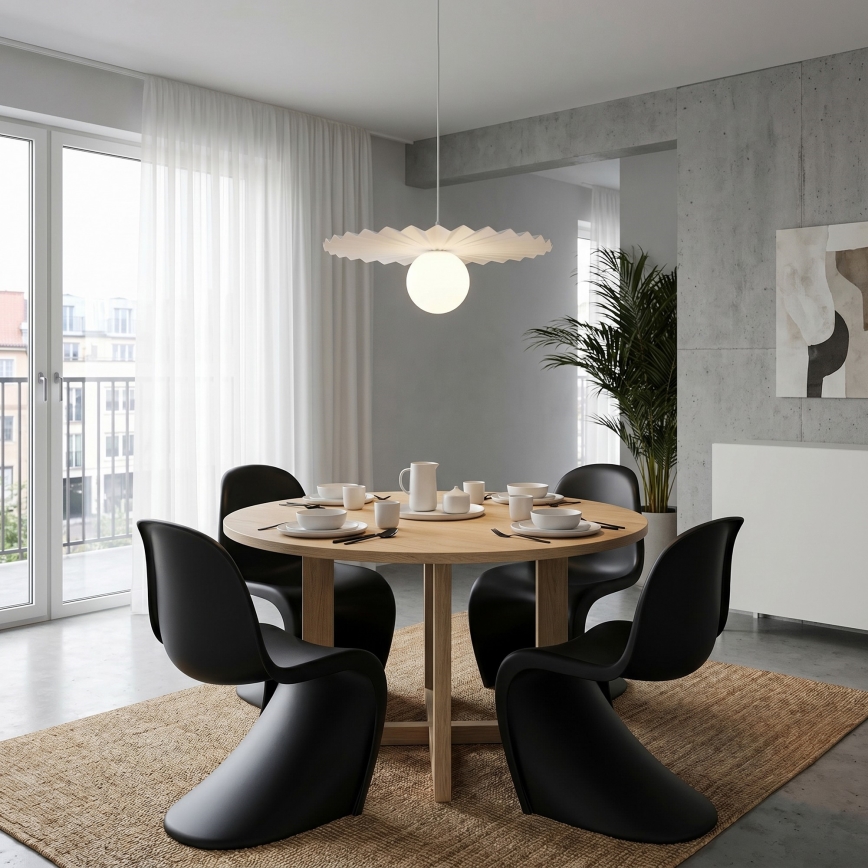Lampada a sospensione su cavo UMBRA 1xG9/8W/230V bianca
