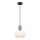 Lampada a sospensione su cavo VALISIA 1xE27/40W/230V nero/oliva