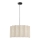 Lampada a sospensione su cavo WAVY 1xE27/14W/230V beige