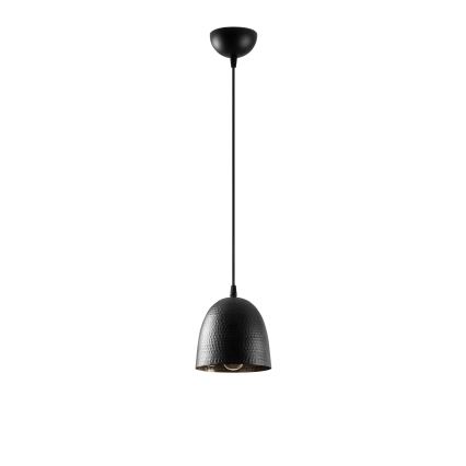 Lampada a sospensione TATTOO 1xE27/40W/230V Ø 16 cm nera