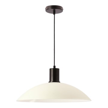 Lampada a sospensione TEDIN 1xGU10/15W/230V bianca/nera