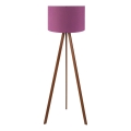 Lampada AYD 1xE27/40W/230V viola/marrone