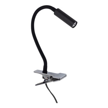 Lampada con morsetto LAGOS 1xG9/3W/230V 4000K nero