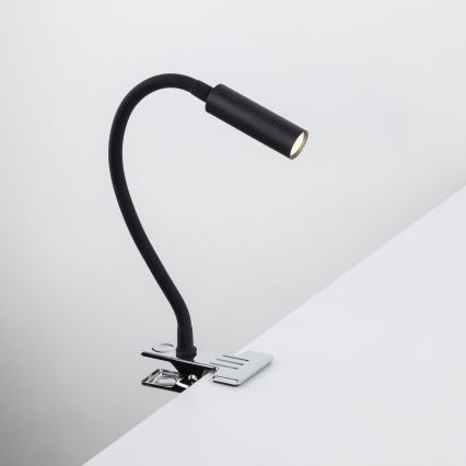 Lampada con morsetto LAGOS 1xG9/3W/230V 4000K nero