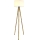 Lampada con piedistallo 1xE27/40W/230V beige/bianco