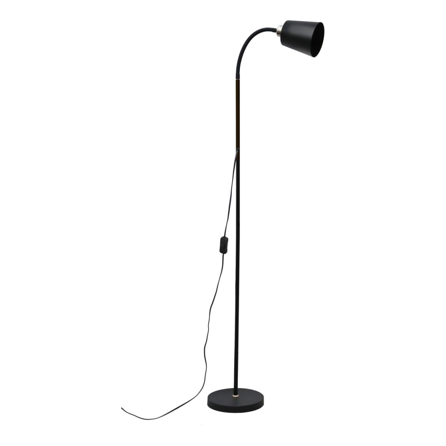 Lampada con piedistallo 1xE27/40W/230V nero