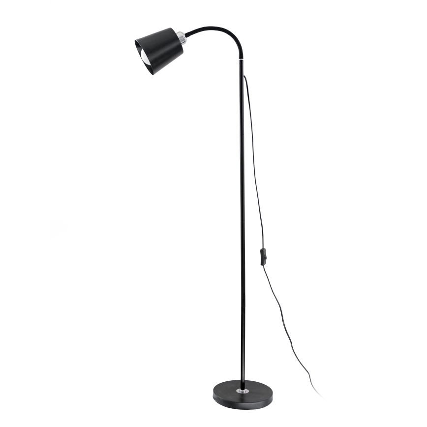 Lampada con piedistallo 1xE27/40W/230V nero
