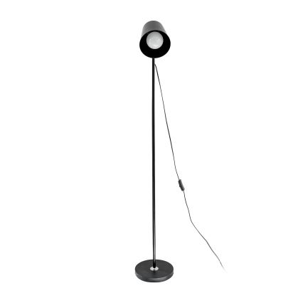 Lampada con piedistallo 1xE27/40W/230V nero
