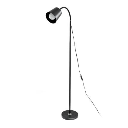 Lampada con piedistallo 1xE27/40W/230V nero