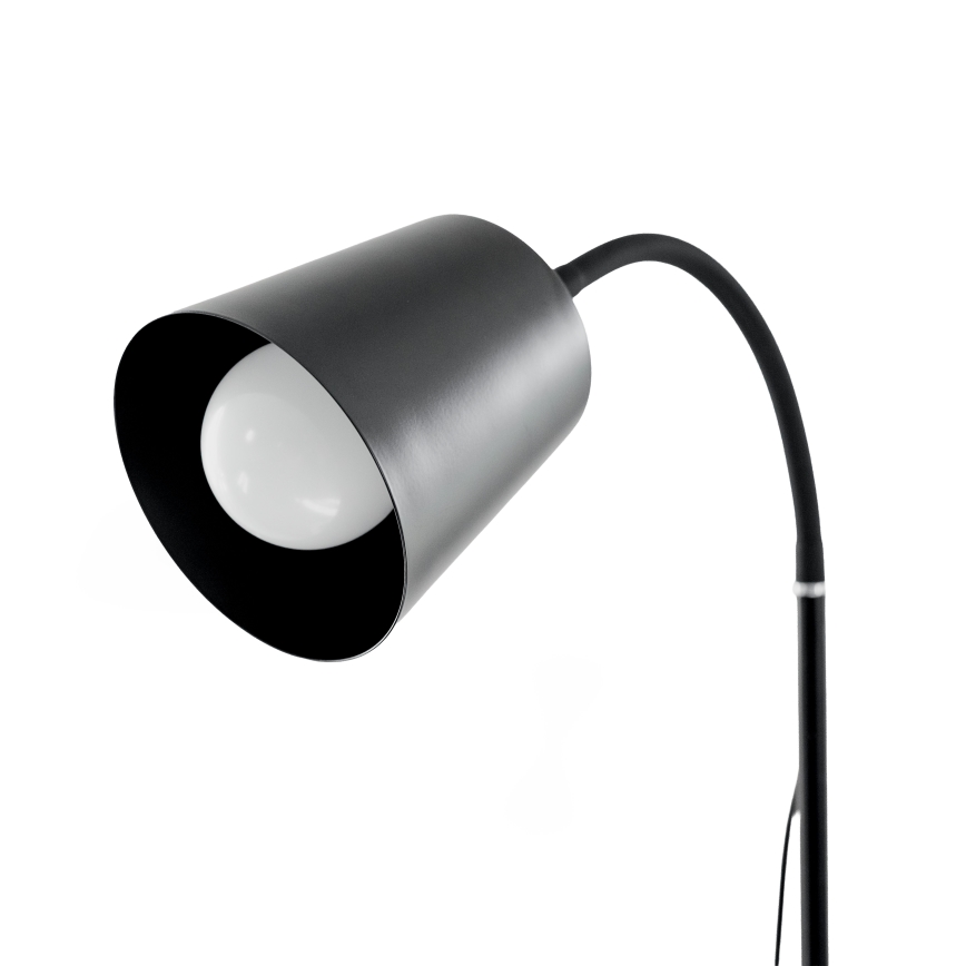 Lampada con piedistallo 1xE27/40W/230V nero